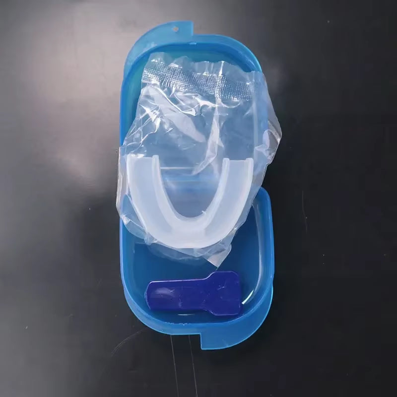 Silicone Stop Snoring anti Snore Mouthpiece Apnea Guard Bruxism Tray Sleeping Aid Mouthguard Health Sleeping Health Care Tool