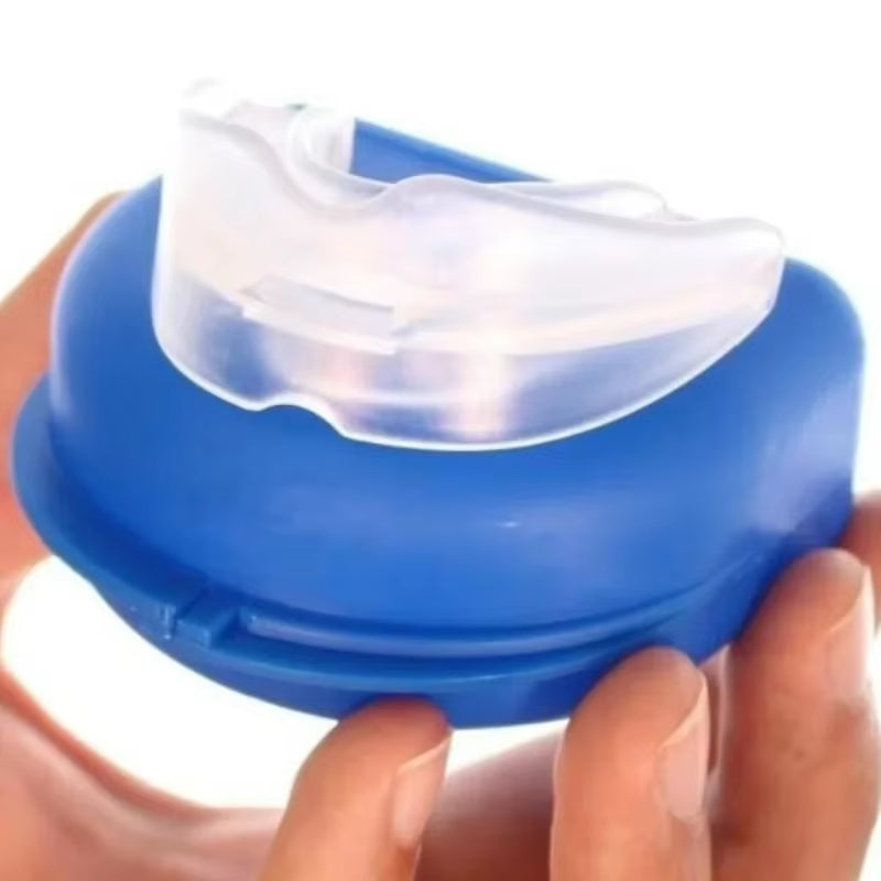 Silicone Stop Snoring anti Snore Mouthpiece Apnea Guard Bruxism Tray Sleeping Aid Mouthguard Health Sleeping Health Care Tool