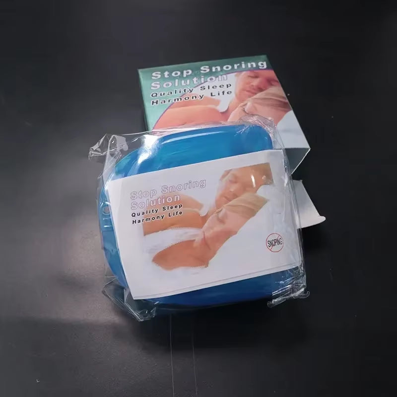 Silicone Stop Snoring anti Snore Mouthpiece Apnea Guard Bruxism Tray Sleeping Aid Mouthguard Health Sleeping Health Care Tool