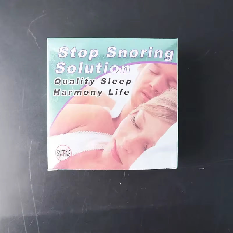 Silicone Stop Snoring anti Snore Mouthpiece Apnea Guard Bruxism Tray Sleeping Aid Mouthguard Health Sleeping Health Care Tool